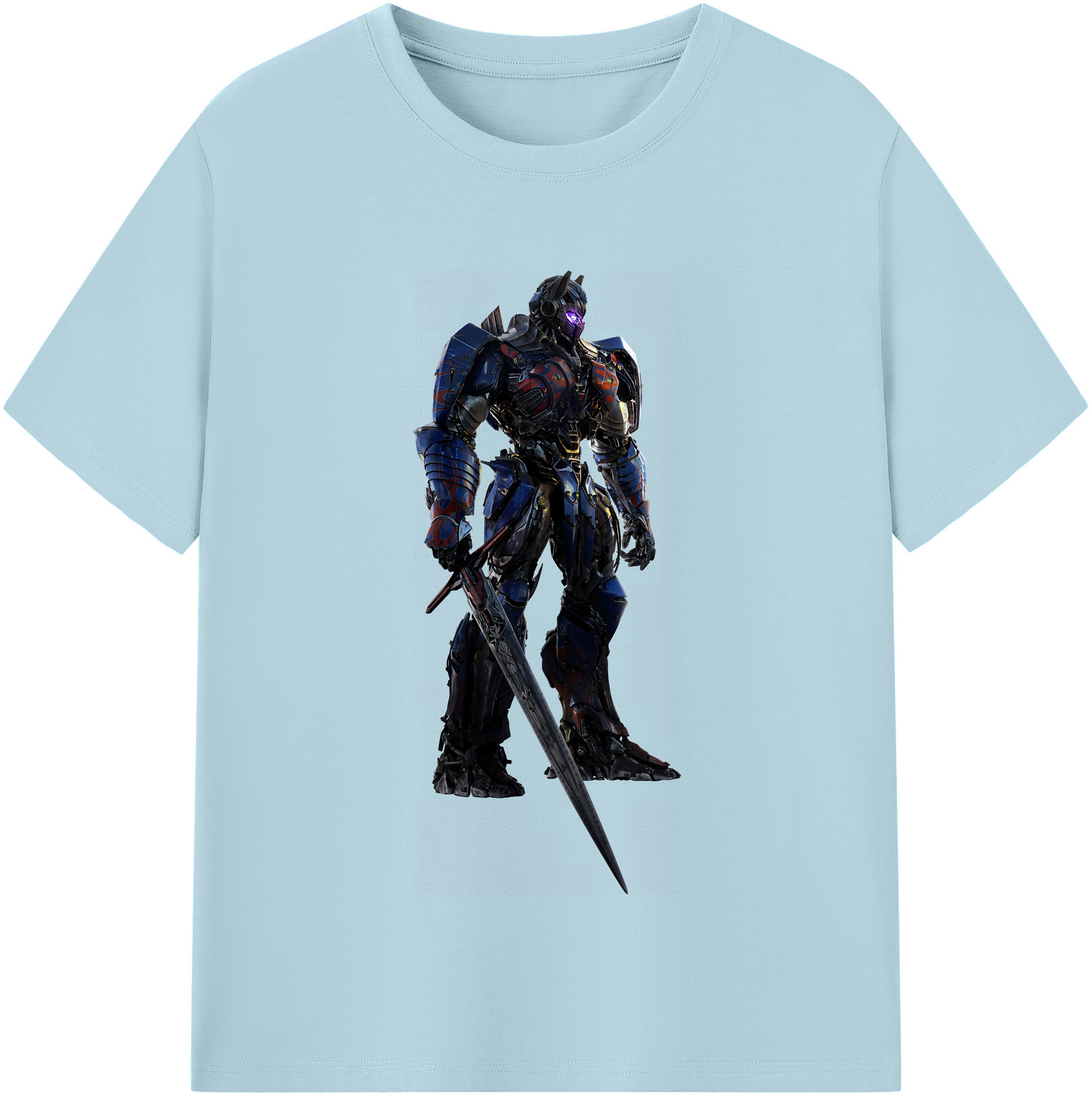 （画像用） Transformers トランスフォーマー 綿100％半袖Tシャツ（フロントプリント）
